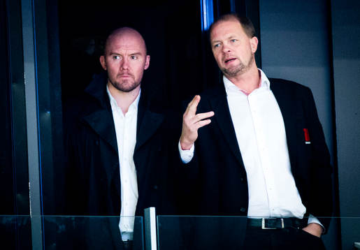Örebros nyförvärv Nicklas Grossman med Örebros general