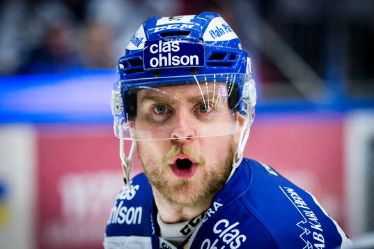 Leksands Nichlas Torp är arg