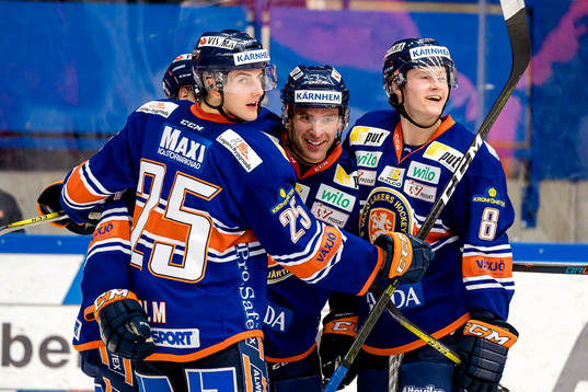 Växjös Philip Holm, Josh Hennessy och Lucas Nordsäter