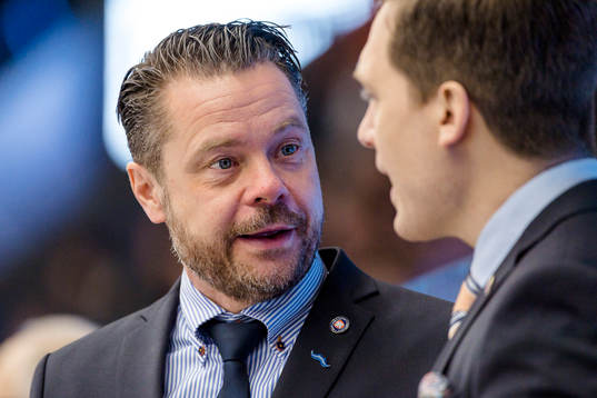 Växjös assisterande tränare Fredrik Hellgren