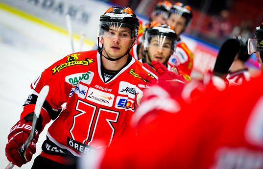 Örebros Libor Hudacek jublar