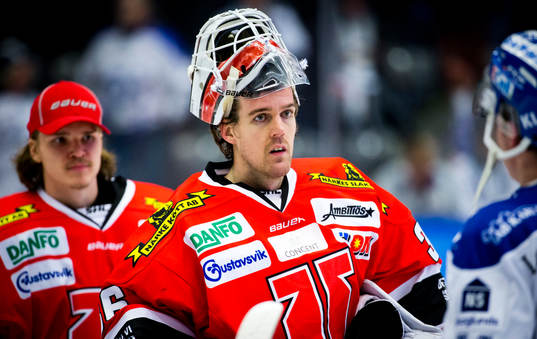 Örebros målvakt Axel Brage