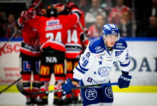 Leksands Tobias Forsberg deppar
