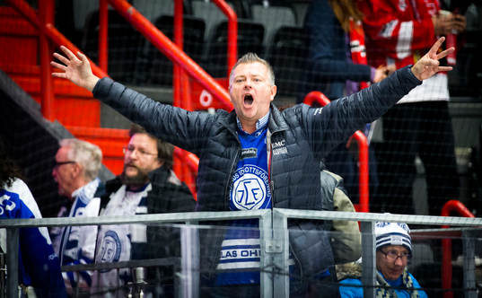 Leksandssupporter är arg