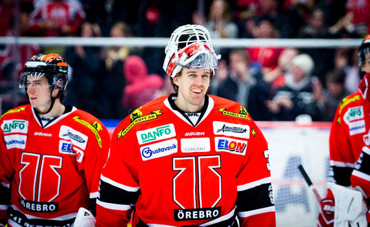 Örebros målvakt Axel Brage