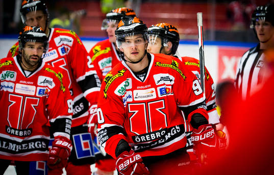 Örebros Libor Hudacek jublar