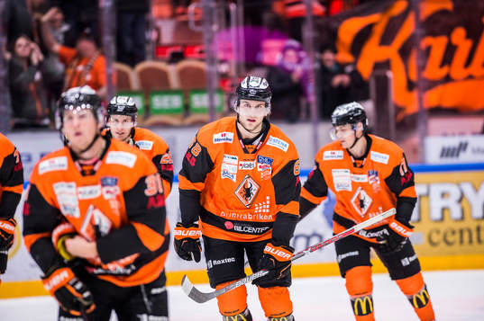 Karlskronas Alexander Bergström,  Daniel Gunnarsson  och