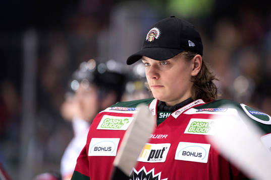 Frölundas målvakt Arvid Söderblom