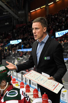 Frölundas tränare Roger Rönnberg