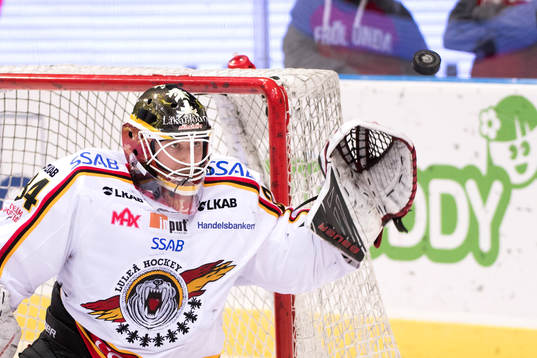 Luleås målvakt Joel Lassinatti