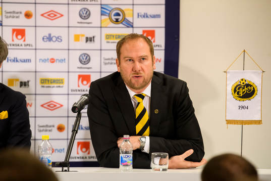 Elfsborgs manager Magnus Haglund