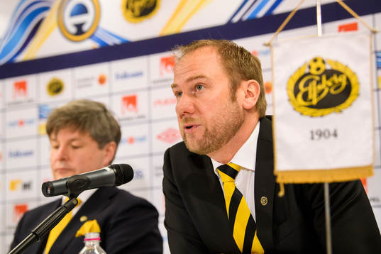 Elfsborgs manager Magnus Haglund