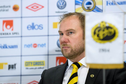 Elfsborgs manager Magnus Haglund