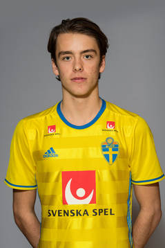 Adam Groundstroem i P16/00-landslaget
