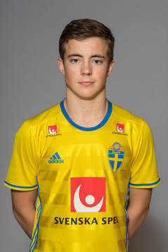 Max Johansson i P16/00-landslaget