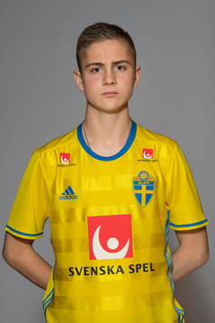 Albin Mörfelt i P16/00-landslaget