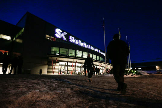 Skellefteå Kraft Arena exteriört
