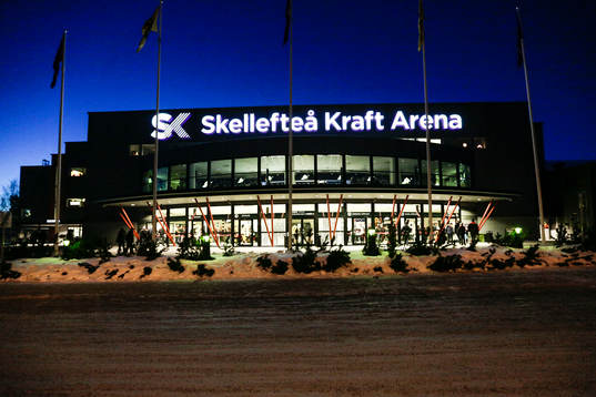 Skellefteå Kraft Arena exteriört