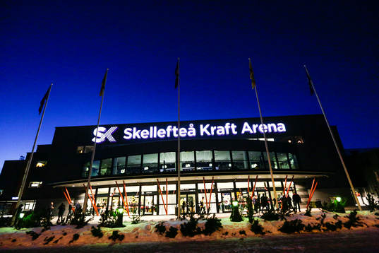 Skellefteå Kraft Arena exteriört