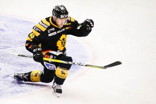 Skellefteås Oscar Möller jublar