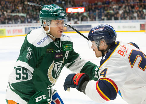 Färjestads Ole-Kristian Tollefsen och Djurgårdens Daniel