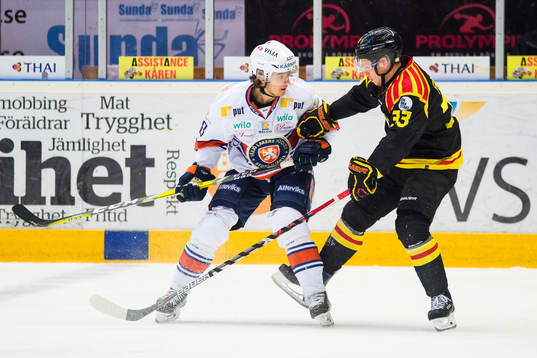 Växjös Adam Brodecki och Brynäs Elias Fälth