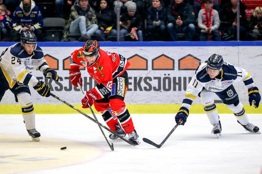 s Erik Christensen och Simon Önerud och Örebros Glenn