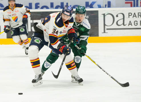 Djurgårdens Daniel Brodin  och Färjestads Rasmus Asplund