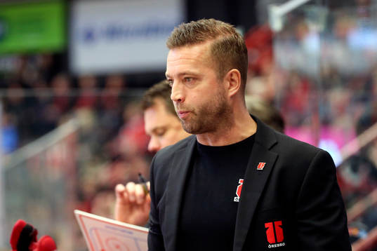 Örebros tränare Johan Tornberg