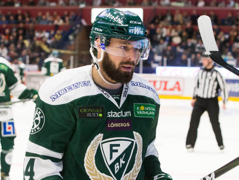 Färjestads Milan Gulas deppar