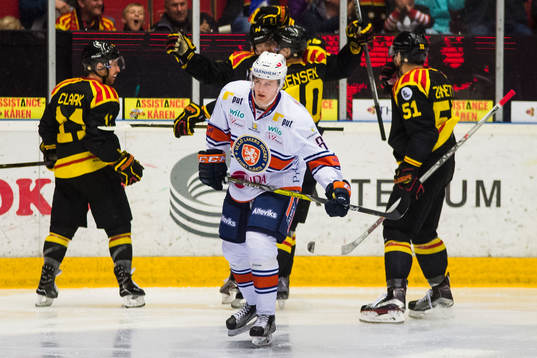Växjös Lucas Nordsäter deppar