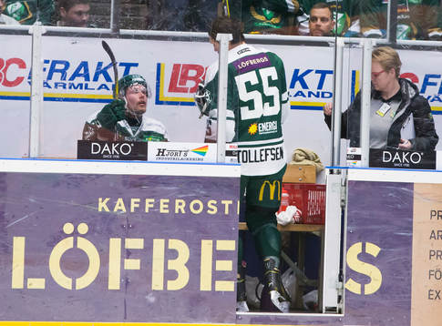 Färjestads Ole-Kristian Tollefsen blir utvisad