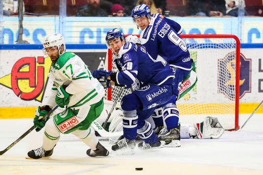 Rögles Taylor Matson, Tobias Forsberg och Lukas Ericsson