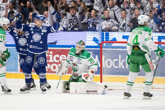 Leksands Martin Karlsson jublar