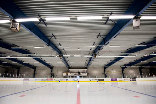 Interiör Kirsebergs Ishall