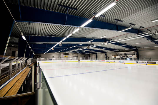 Interiör Kirsebergs Ishall