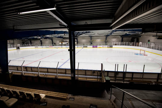Interiör Kirsebergs Ishall