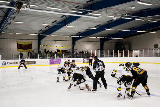 Matchen spelades i Kirsebergs Ishall