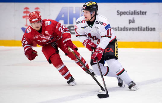 Timrås Emil Berglund och Modos Kristian Jakobsson