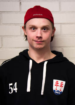 Timrås Jonathan Dahlén poserer för ett porträtt