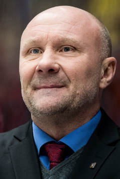 Malmö Redhawks tränare Peter Andersson