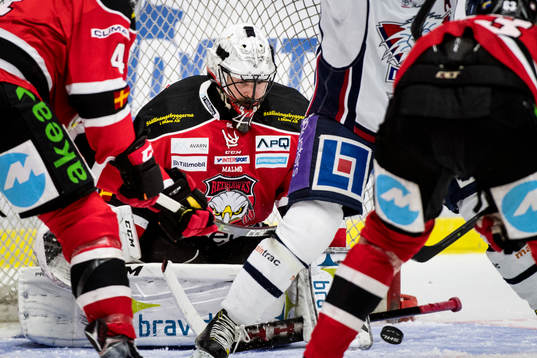Malmö Redhawks målvakt Cristopher Nihlstorp
