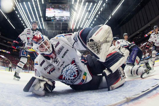 Linköpings målvakt Marcus Högberg