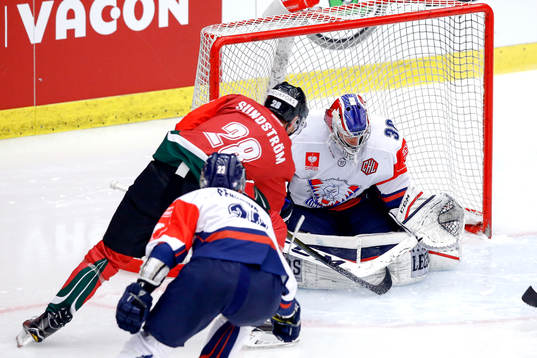 Frölundas Johan Sundström gör 1-0