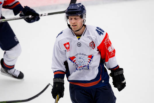 Linköpings Mathis Olimb deppar