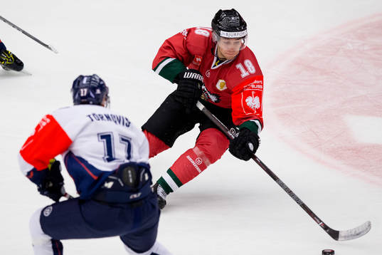 Frölundas Mattias Nörstebö mot Linköpings Henrik