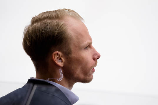 Frölundas assisterande tränare Johan Lundskog