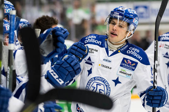 Leksands Eric Castonguay jublar