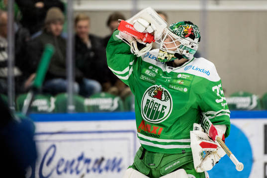 Rögles målvakt Oscar Dansk