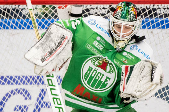 Rögles målvakt Oscar Dansk